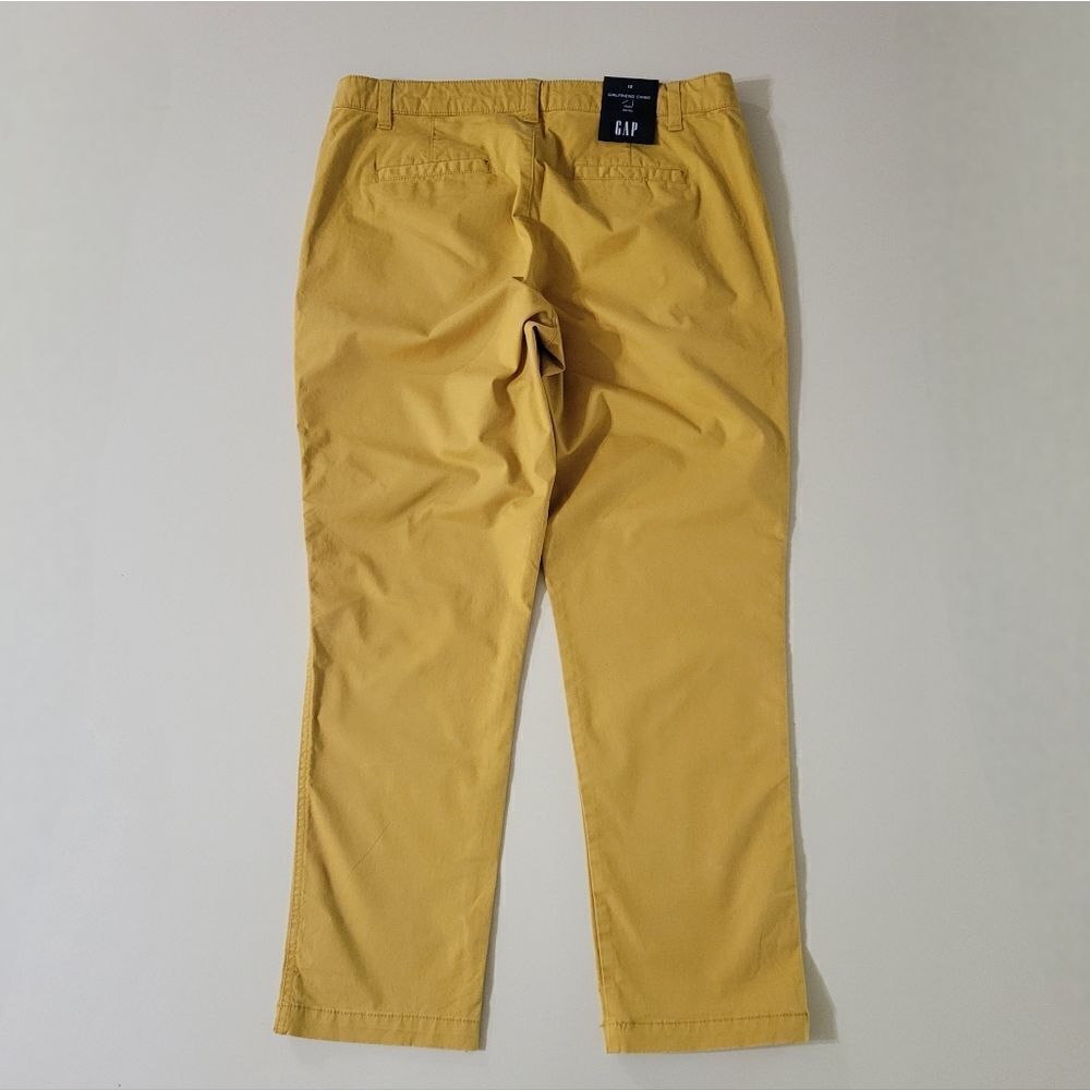 GAP Gold Plate Girlfriend Chino Pants - Picture 15 of 16
